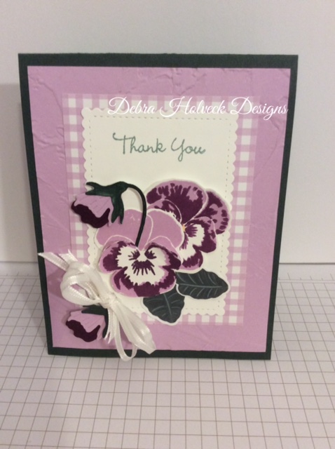  “Posey Patch” Stamp Set and dies